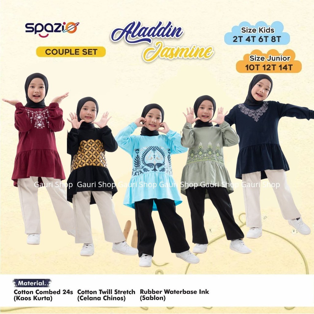 Couple Set Aladdin Jasmine by Spazio | Jasmine