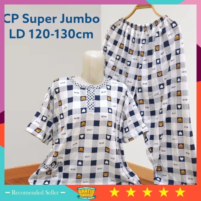 Baju Perempuan Cantik Bahan Bagus Berkualitas Premium /Baju Tidur Super Jumbo Babydoll Wanita Oversi