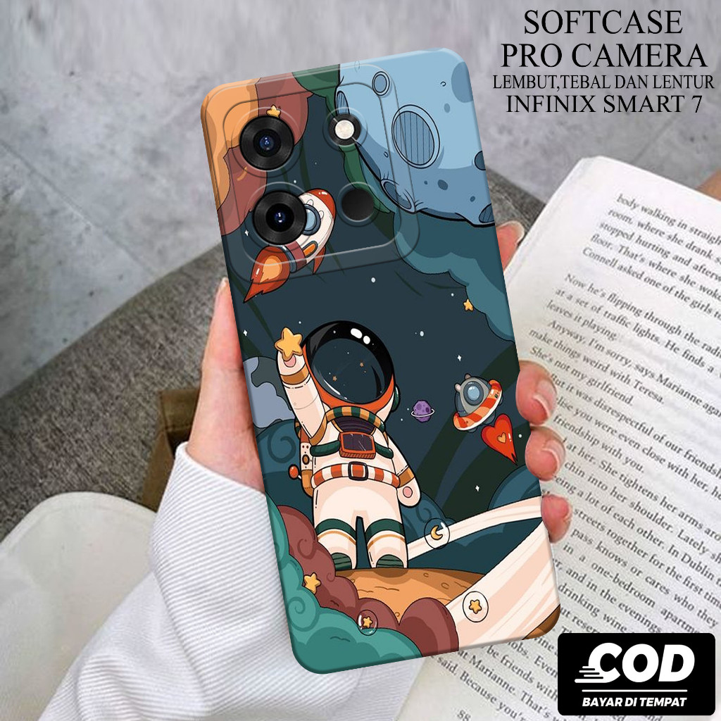 Case Hp Infinix Smart 7 2023 - Softcase Infinix Smart 7 Terbaru - Casing Infinix Smart 7 - Kesing In