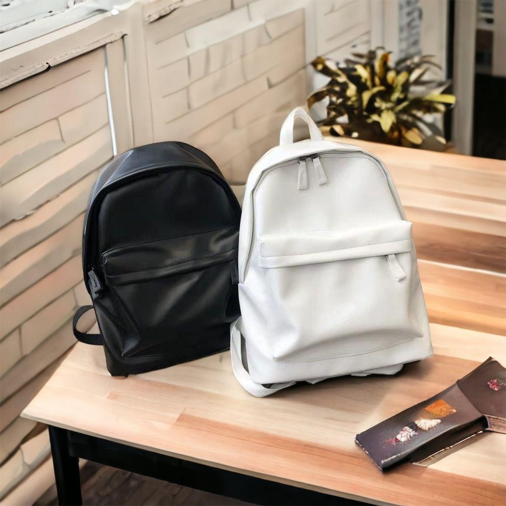 Tas gendong wanita multifungsi kulit sintetis kekinian SHEILA kulit sintetis backpack serbaguna (rec