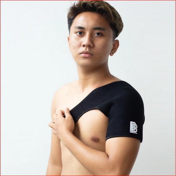 Shoulder Brace BALLERBRO Deker Penyangga Cidera Bahu Pria Wanita Shoulder Support Decker Pelindung B