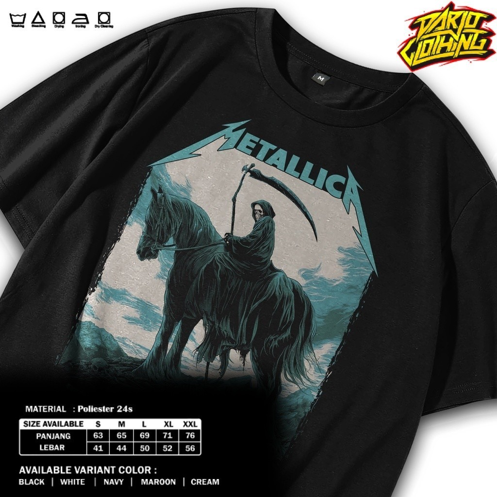 Kaos Metalica  Baju Metalica  Kaos Metallica  T shirt Metalica