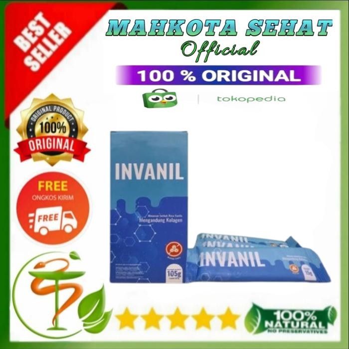 

[Nafis healthy] Invanil Original Minuman Serbuk Collagen Invanil Asli Lulus Uji BPOM