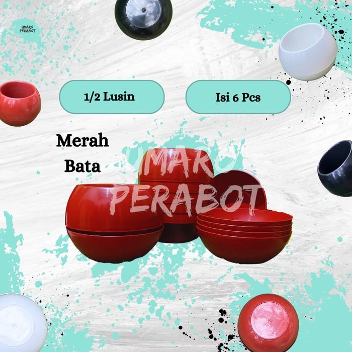 GROSIR 1/2 Lusin Pot Bola Ukuran L / Pot Bulat / Pot Plastik Bola / Pot Super Bola / Pot Tanaman / P