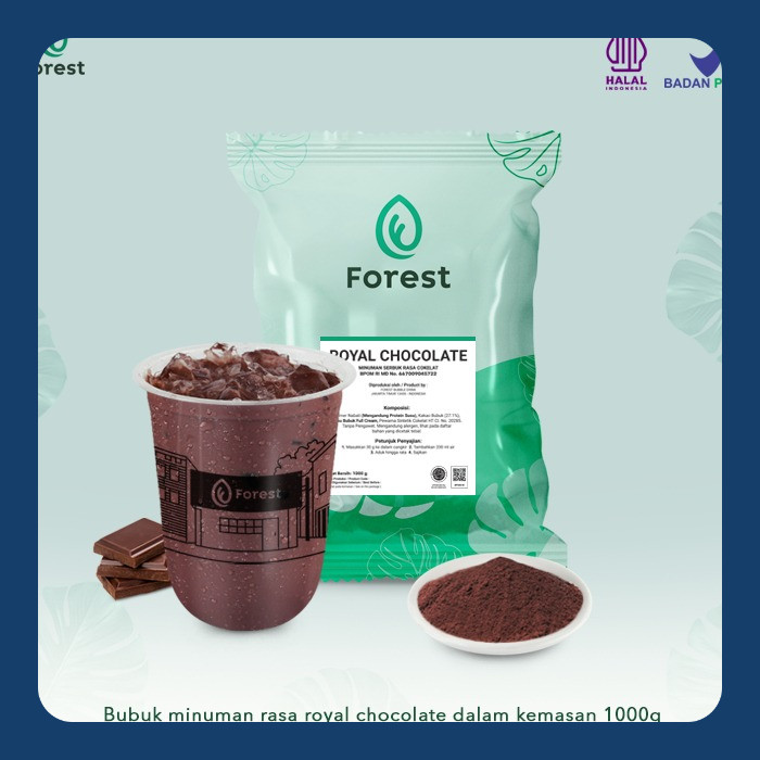 

Bubuk Minuman Coklat ROYAL CHOCOLATE Powder 1000 gr - FOREST