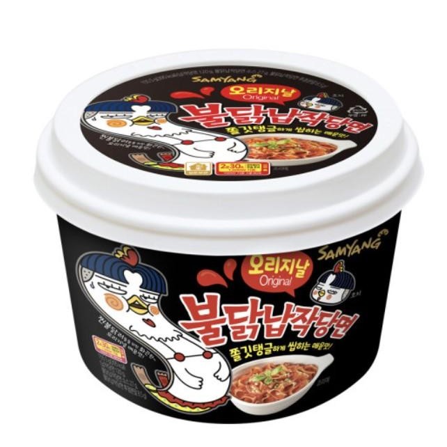 

Samyang buldak original Flat Noodle / Samyang Flat Noodle Mala - Rose