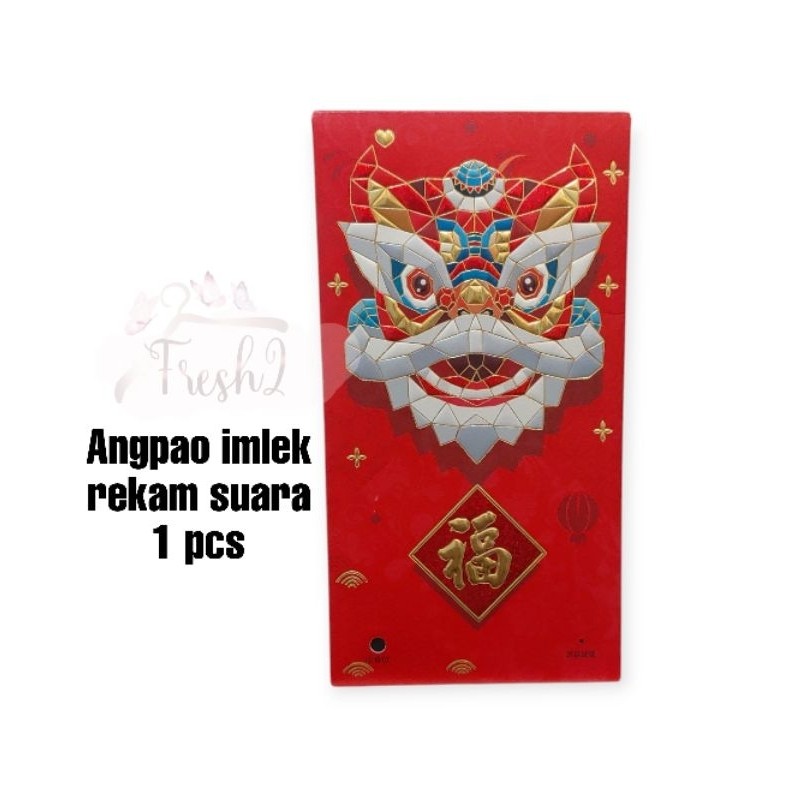 

Angpao imlek rekam suara 1 pcs / amplop unik 2025 / angpao imlek /
