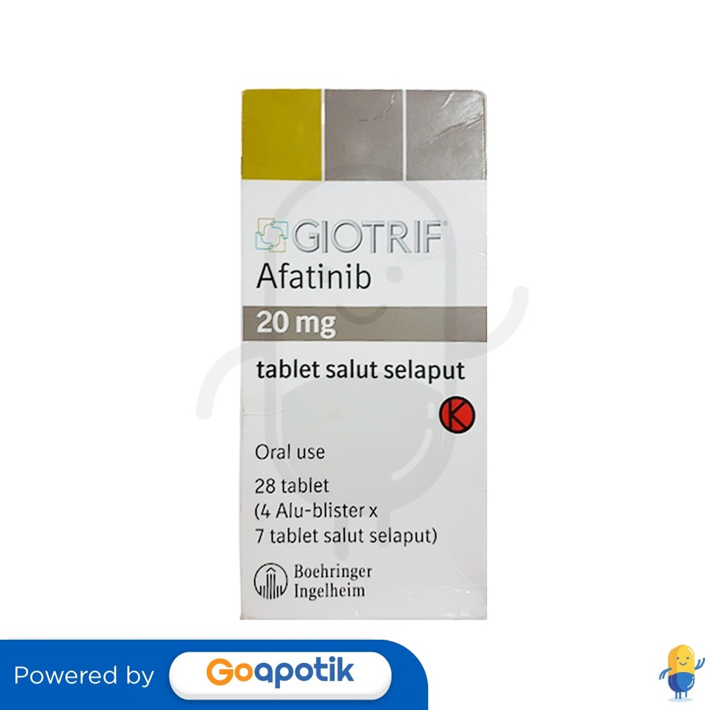 Giotrif 20 Mg Box 28 Tablet