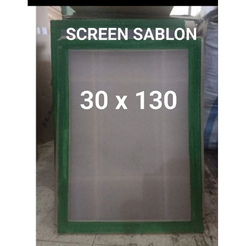 

SCREEN SABLON UK.30X130 ( Pilih Varian Jenis Kain Screen T berapa)