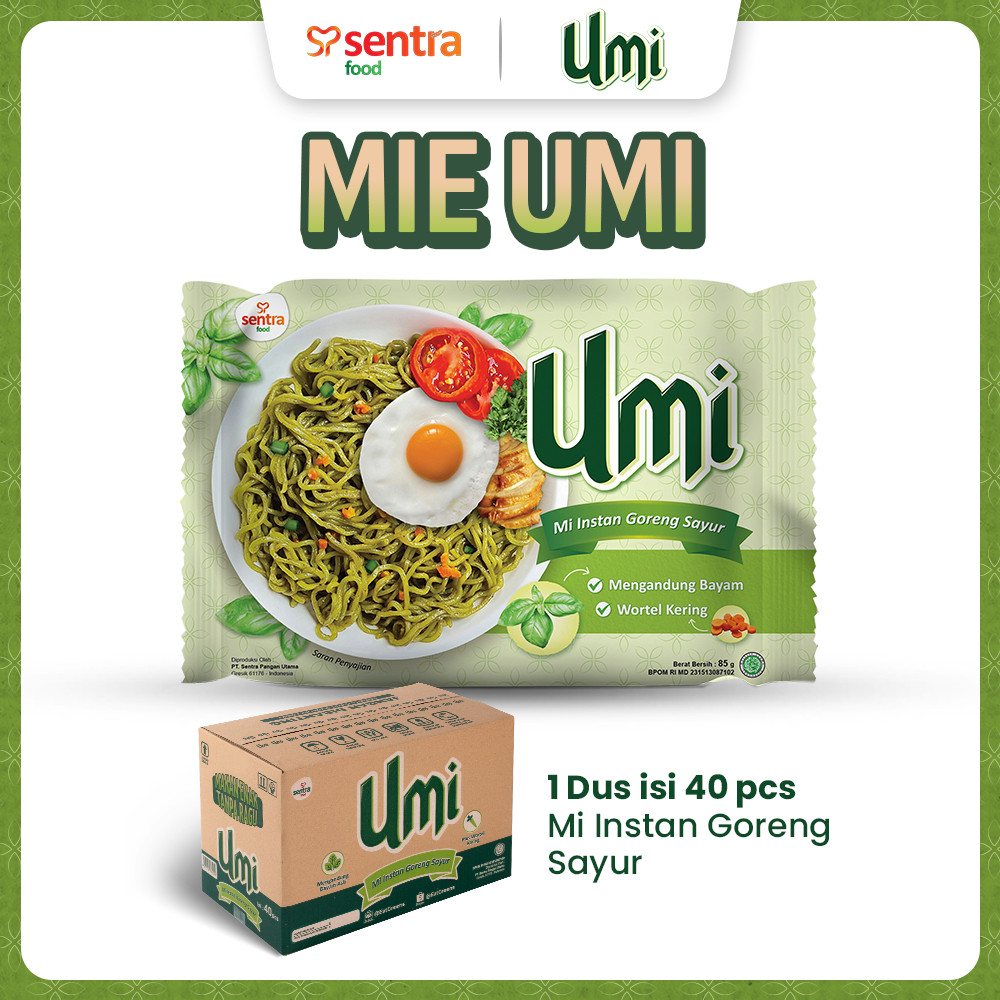 

Mie Umi Goreng Sayur 1 Dus - Mie Goreng - Mie Instan Bayam