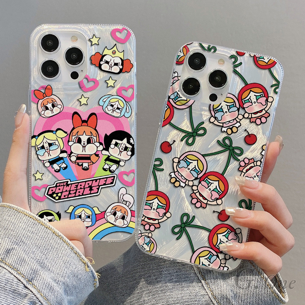 Hewan Garis bulu anti jatuh TPU cangkang keras hp case for iPhone 16 Pro max 11 13 15 14 12 ProMax 1