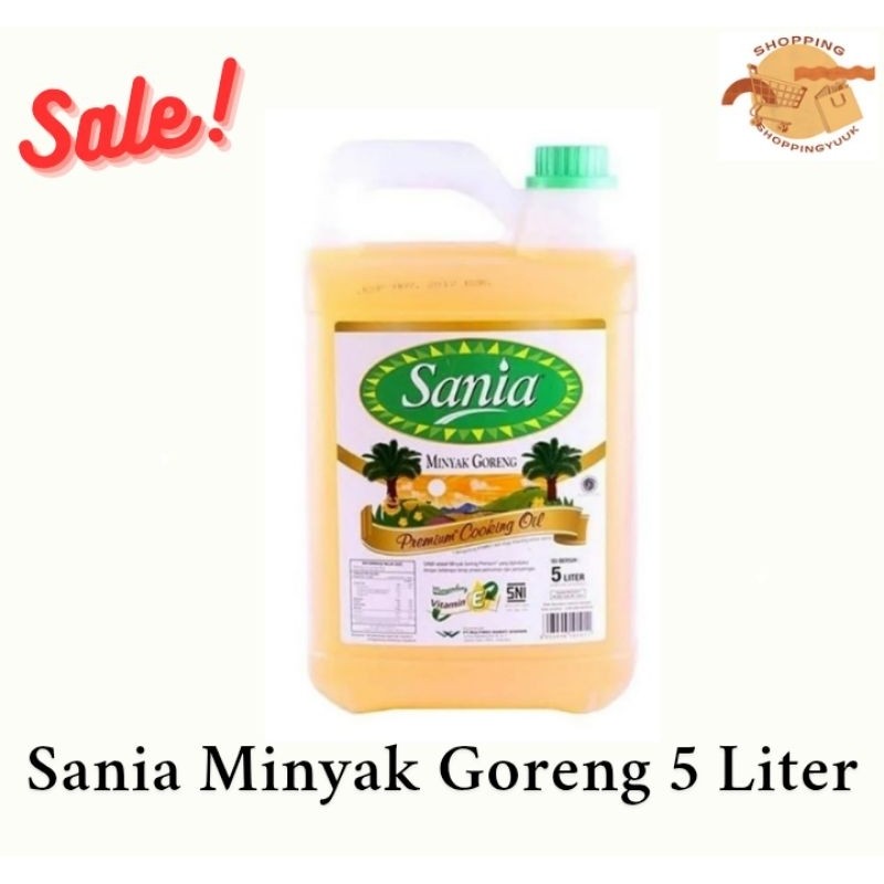 

Sania Minyak Goreng Premium 5 Liter