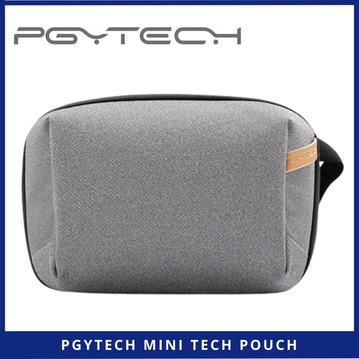 PGYTECH Mini Tech Pouch Waterproof Organizer Bag Tech Organizer - Smoky Grey New