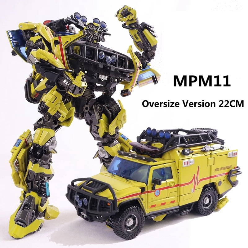 Transformation KO MPM11 MPM-11 T11 T-11 Oversize Version Ratchet Movie Edition Alloy Action Figure R