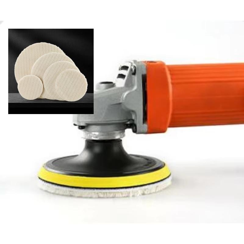 [yukndang] Alat Poles Mobil /Wool Polishing Buffing Pad/ Bulu Poles/bor listrik Pad Wool Poles Tali