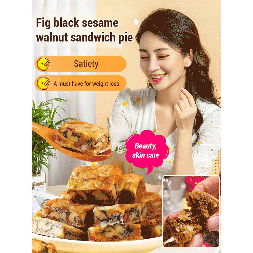 

❤️Beli 1 gratis 1❤️【Kemasan Individual】 Camilan Kering Wijen Hitam dan Kacang Kenari Camilan Halal Camilan Isi Ara dan Kacang Kenari Camilan Sehat Tanpa Tambahan 100% Buah Kering Alami 0 Lemak, Nutrisi Tinggi, Cocok untuk Segala Usia