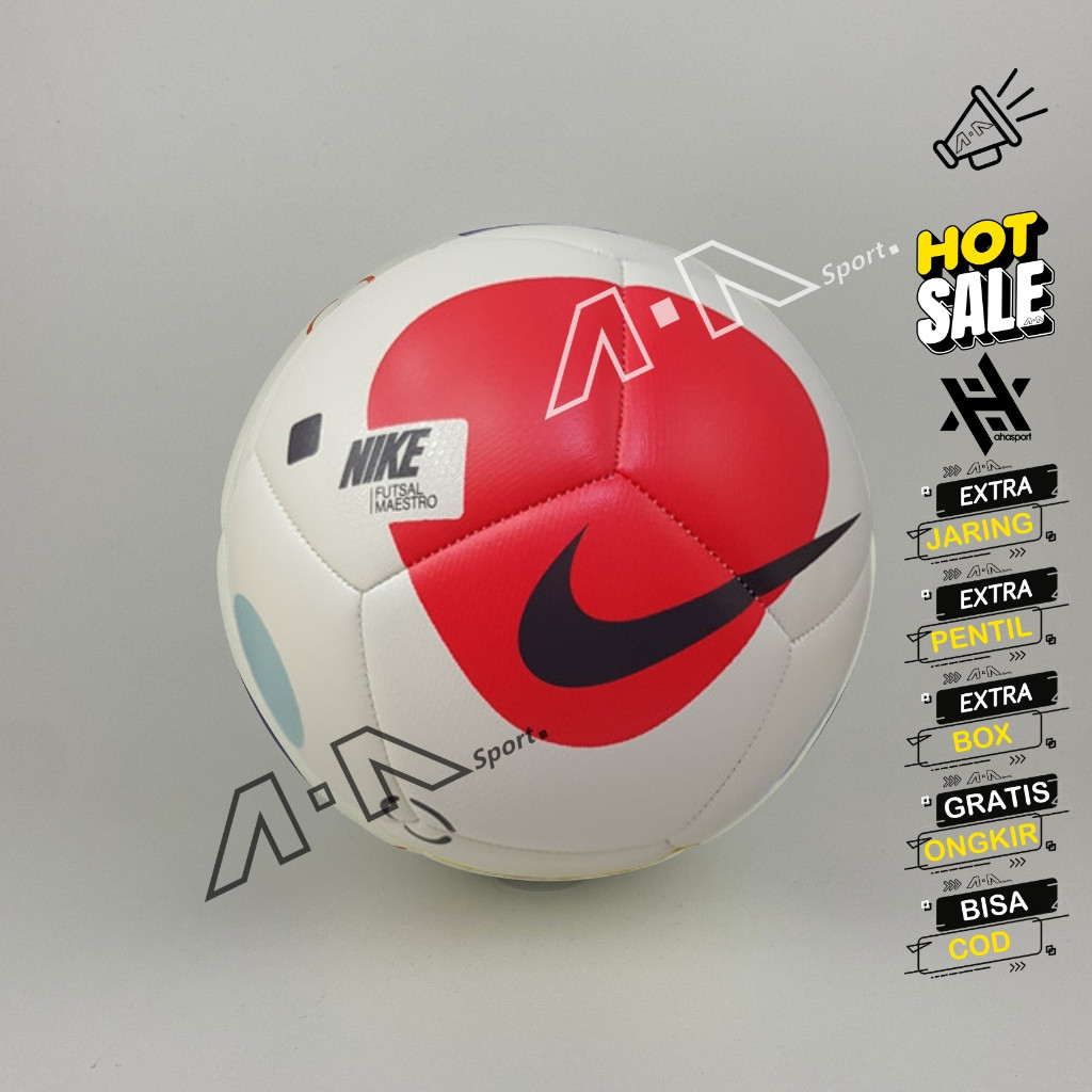 [PREMIUM ORIGINAL] NIKE bola futsal NIKE MAESTRO bola futsal size 4