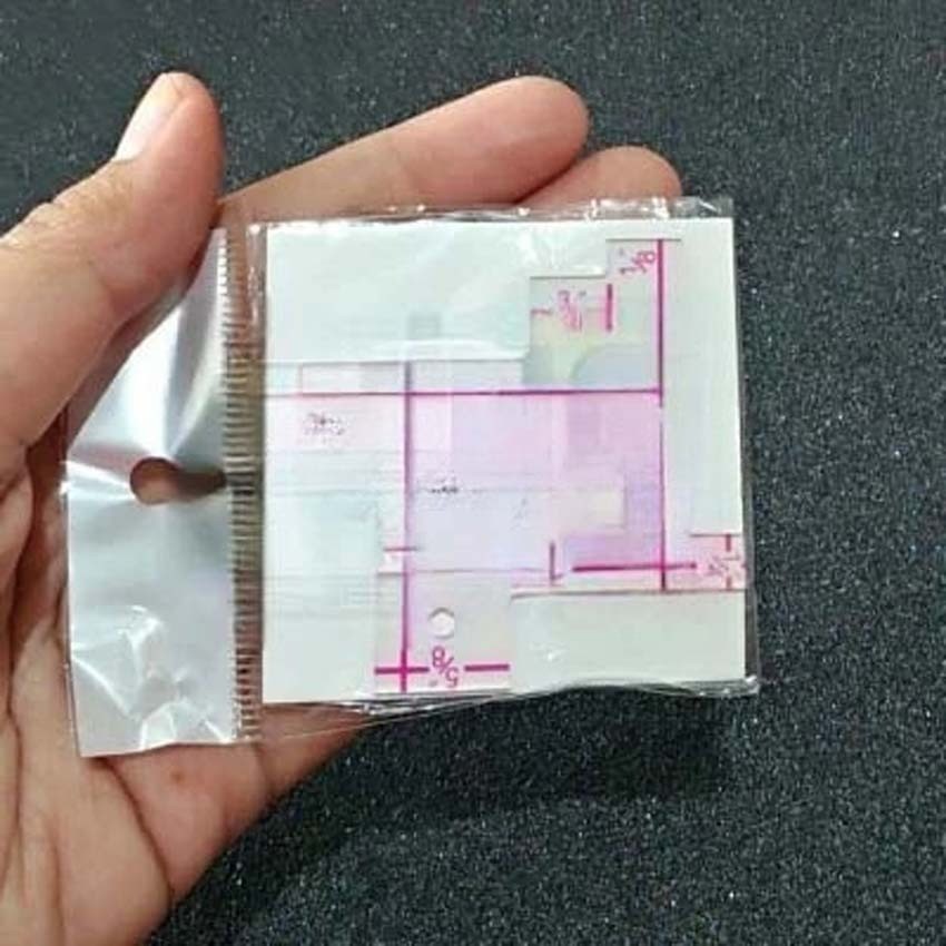 

5601A Penggaris Jahit Pola Tepi Bahan Skala Quilting Metric Bahan - Area Jahitan