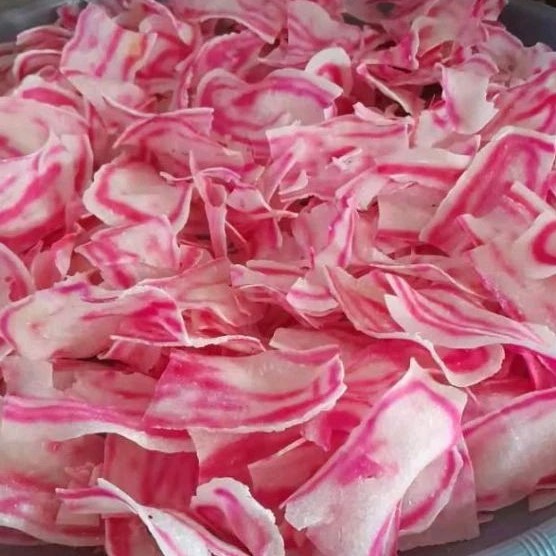 

krupuk karag singkong kebumen mentah