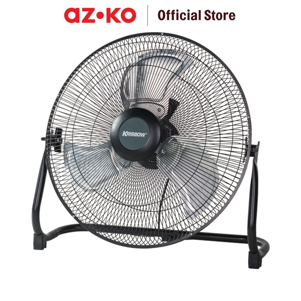 AZKO Krisbow 16 inci Kipas Angin Meja Industrial 80 watt 400Bp1 Desk Fan Penyejuk Ruangan Kipas Bali