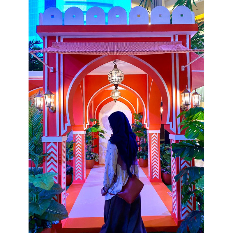 CF76YH Gamis set hijab wanita