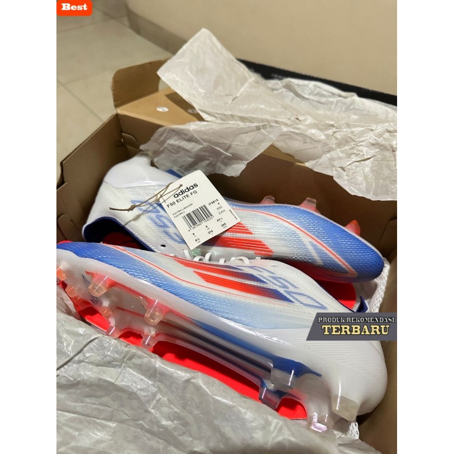 rekomendasi sepatu bola untuk kaki lebar Sepatu Bola Adidas F50 Elite FG Advancement Pack Size US 9,