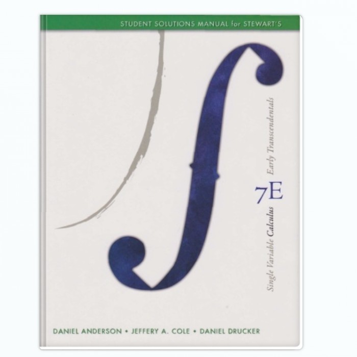 Stewart Calculus 7th Edition Solutions Manual - James Stewart