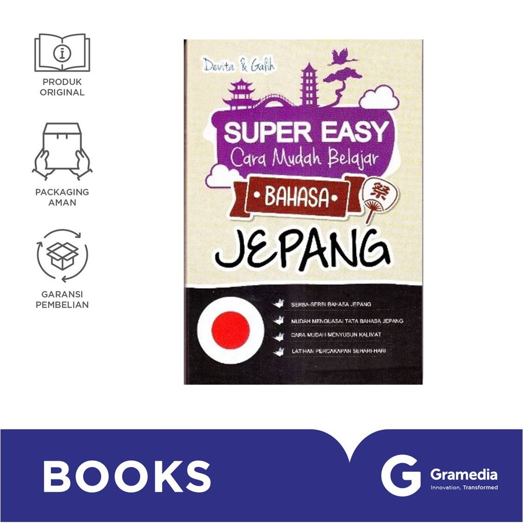 Super Easy Cara Mudah Belajar Bahasa Jepang