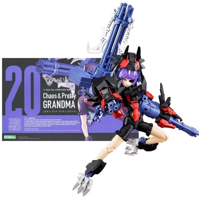 Kotobukiya Figure Megami Device Model Kit Anime Figures Chaos Pretty G