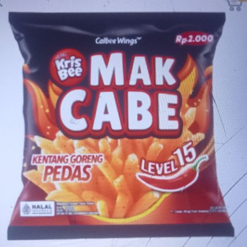 

Mak CABE isi 20x 10pcs level 15 gurih pedas promo promo