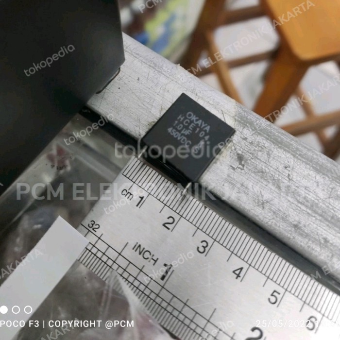 SB99 kapasitor capacitor mkp mkt mkm 1uf 1 uf 450v 450volt 450 volt jepang