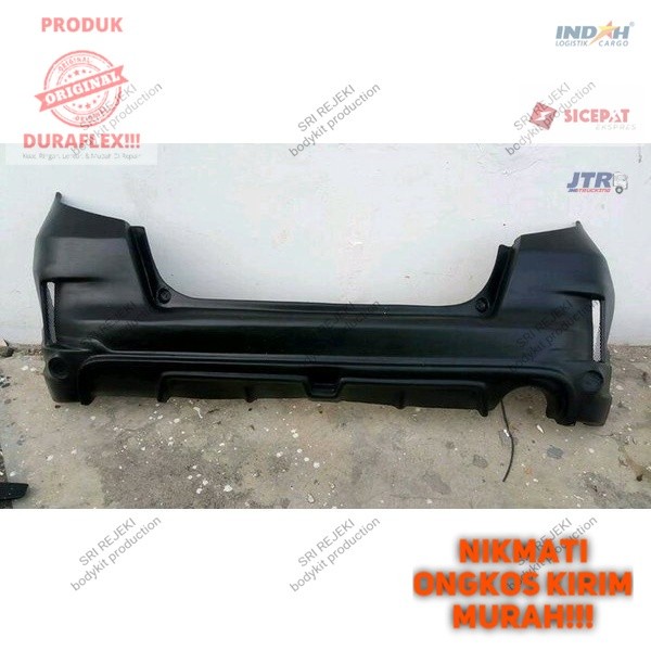 Bodykit Jazz Ge8 2008-2011 Adaptasi Mugen Belakang Saja Bumper