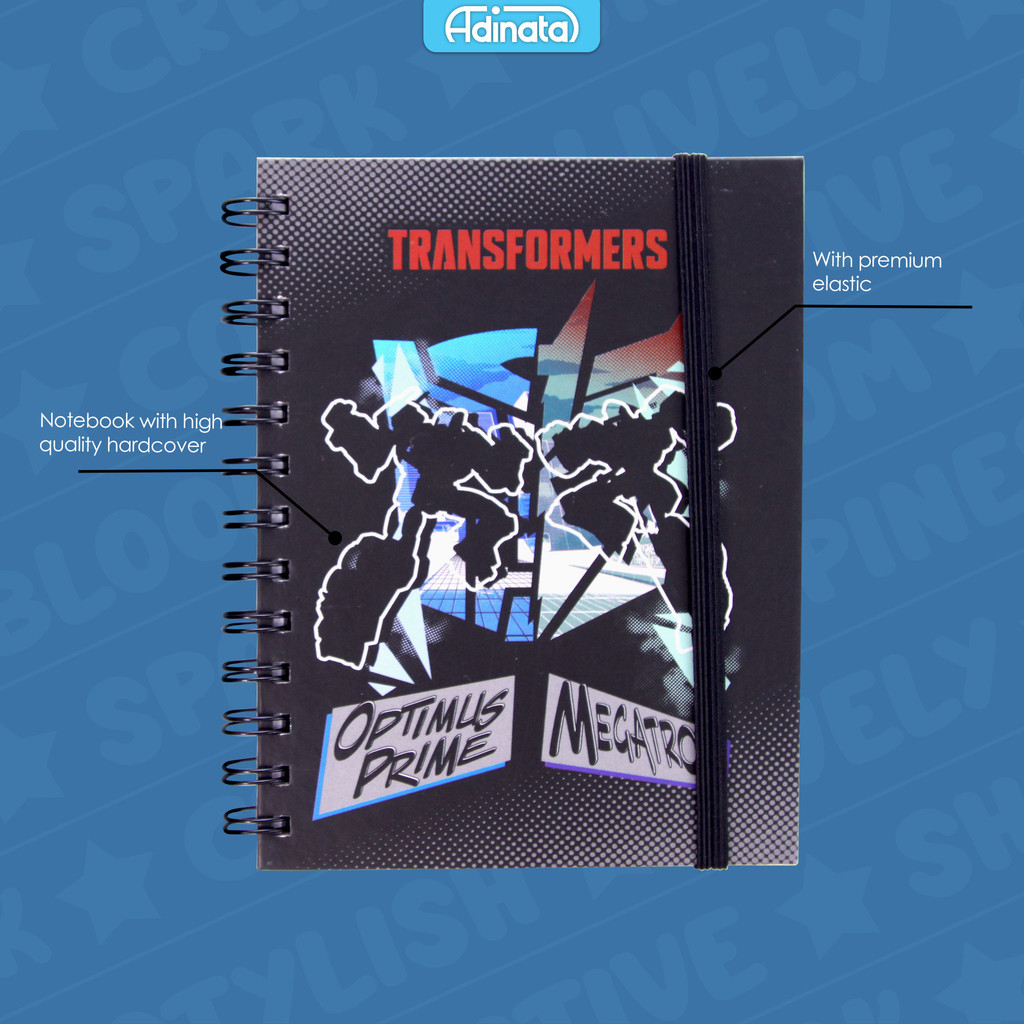 

Transformers B6 Notebook 2500-4801 - Adinata / Buku Catatan / Memo