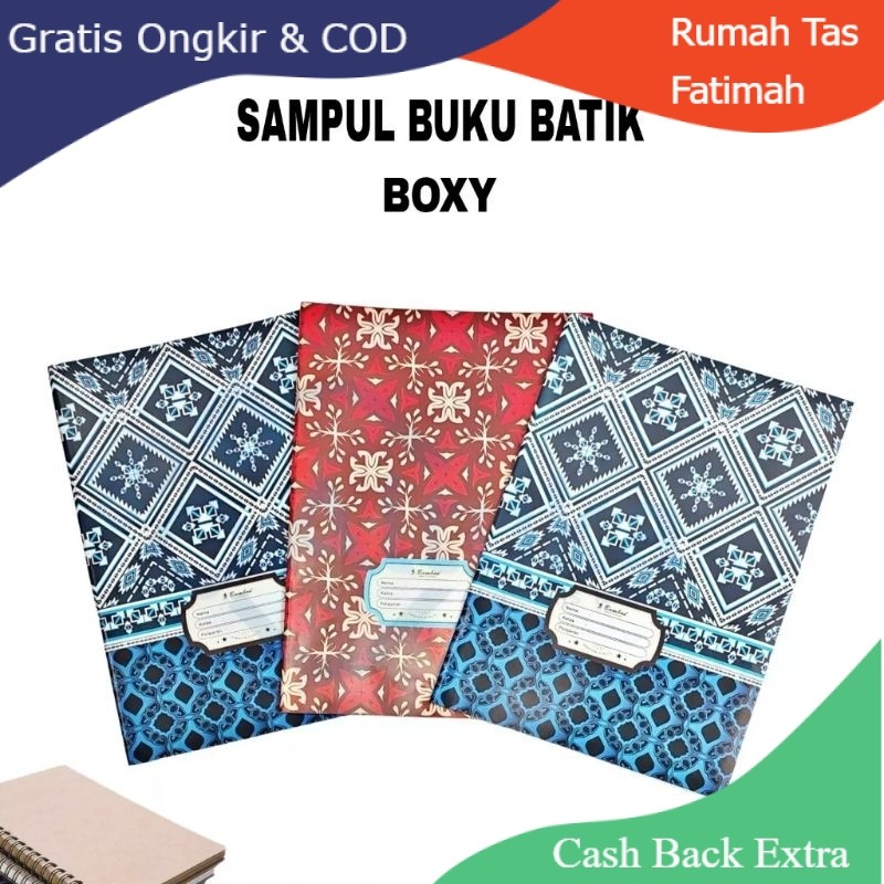 

Promo SAMPUL BUKU BOXY BATIK ISI 20 MURAH By Rumah Tas Fatimah