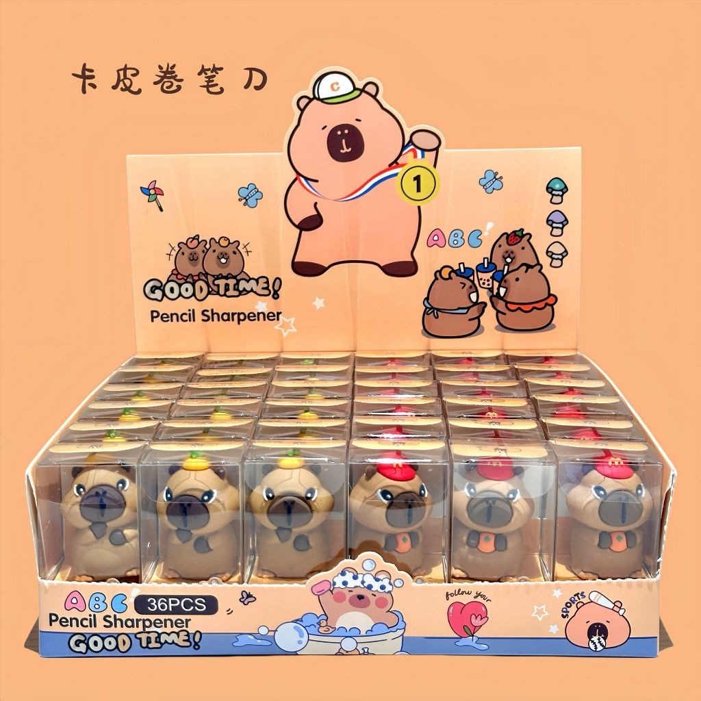 

(Kakabicam) Rautan Pensil Capybara Characters
