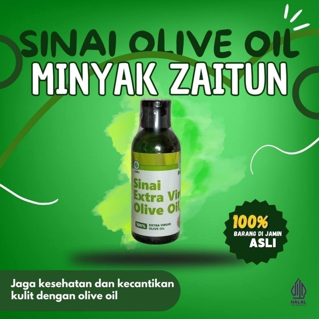 

TERMURAH TERMURAH MINYAK ZAITUN HNI HPAI 60 ML EXP 2025 SAD8