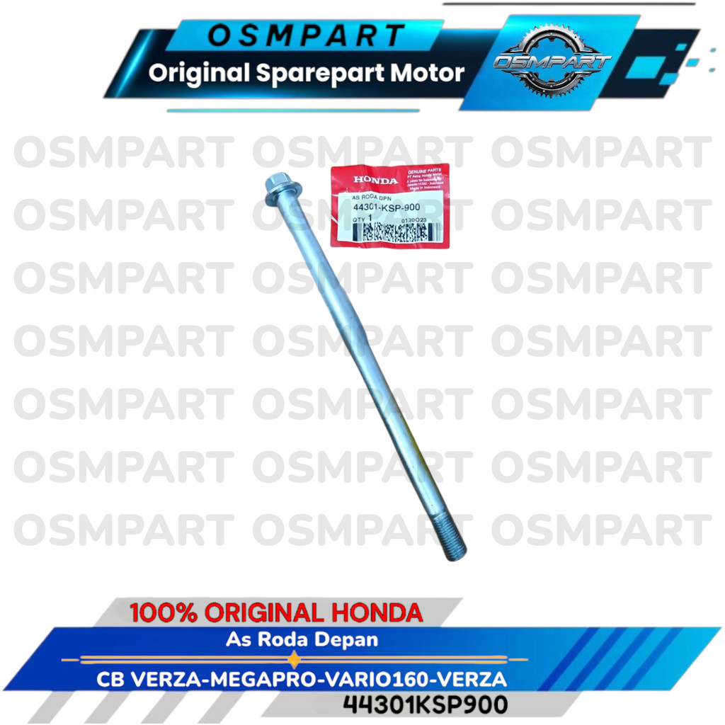 AS RODA DEPAN MEGA PRO NEW CB150 VERZA VARIO 160 VERZA 150 AHM  44301KSP900