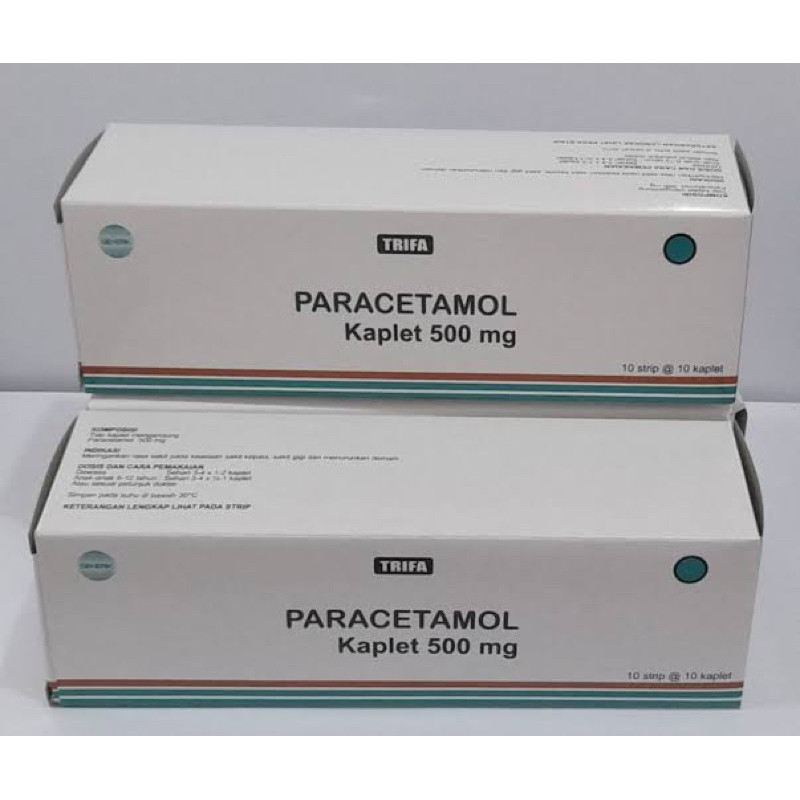 PER BOX PARACETAMOL 500MG TRIFA TABLET PER BOX*