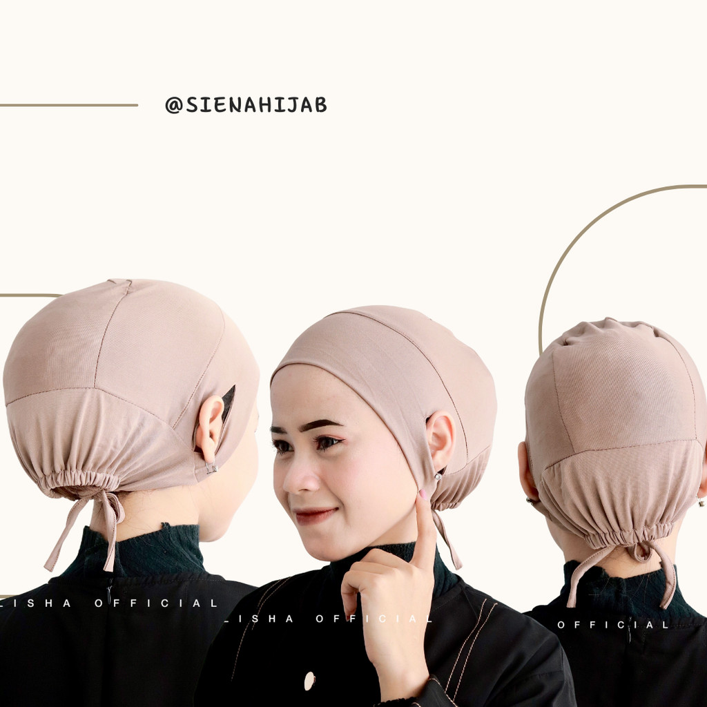 Inner Hijab Ciput Daleman Anti Budeg Ciput Lubang Telinga Ciput Tali Karet Jersey Dalaman Hijab