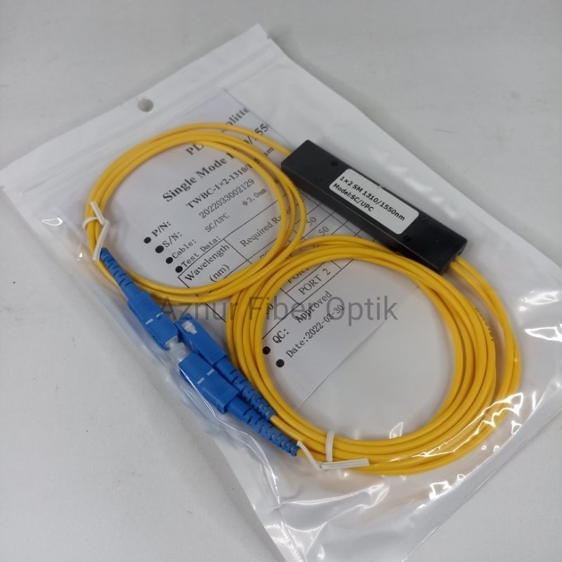 Splitter 1:2 SC UPC Passive Splitter Modular Mini 1 2 SC UPC