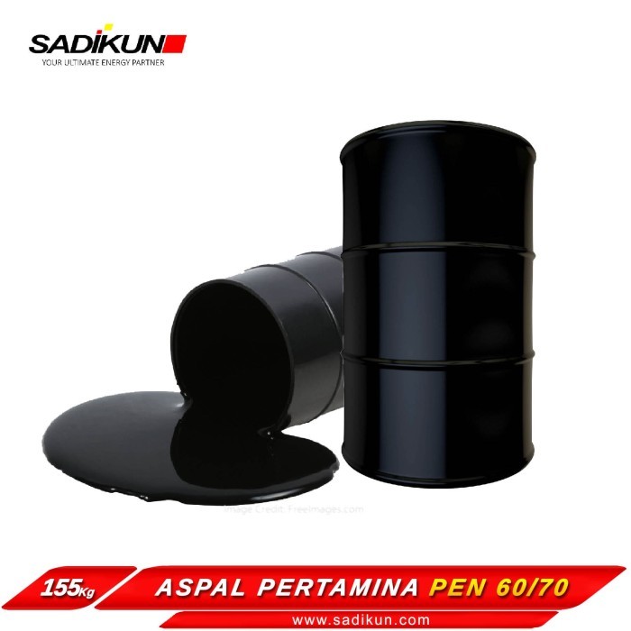 ASPAL PERTAMINA PEN 60/70 - Drum 155 kg