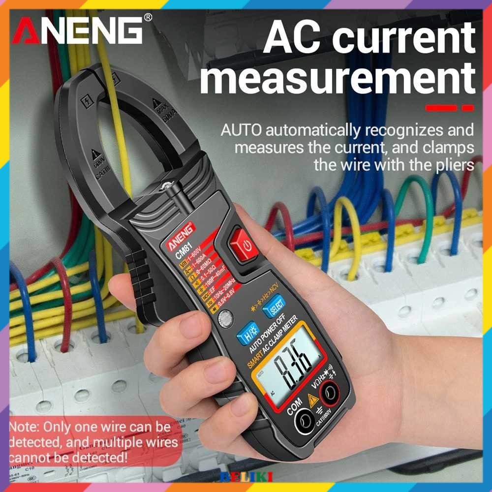 ANENG Digital Multimeter Clamp Voltage Tester - CM81