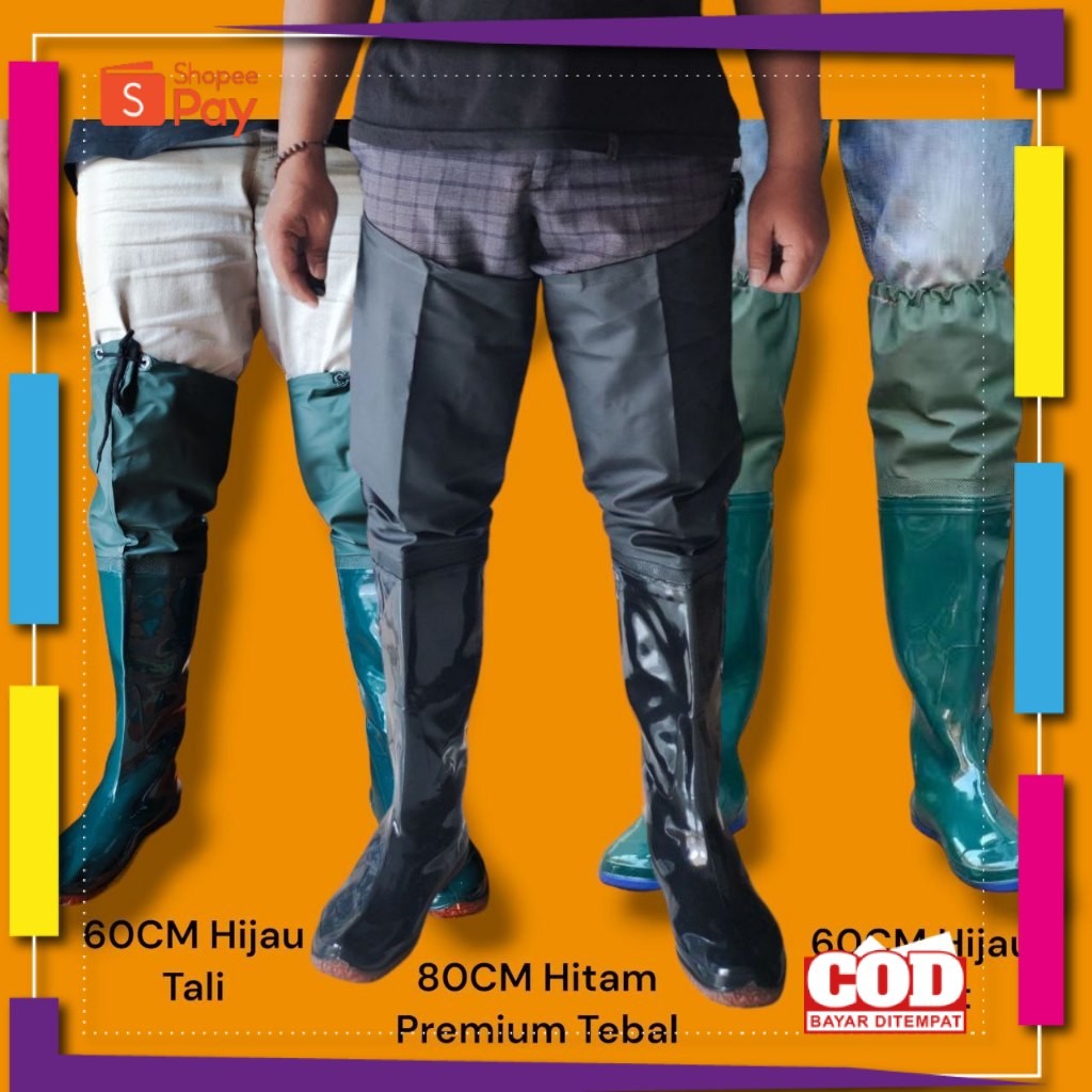 [PREMIUM ORIGINAL] SEPATU SAWAH BOOT PANJANG PETANI PERTANIAN PERKEBUNAN PROYEK TERNAK NELAYAN KARET