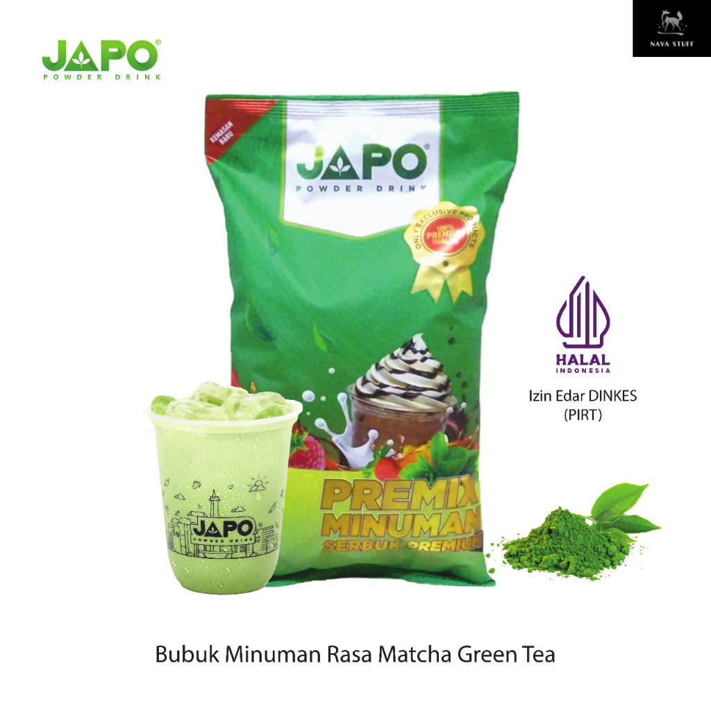 

1 Kg PREMIUM POWDER DRINK RASA MATCHA GREENTEA MERK JAPO | 1 KG | GREEN TEA | TEH RASA GREENTEA | ES TEH ANEKA RASA KEKINIAN | BUBUK MINUMAN RASA | POWDER DRINK | BOBA BROWN SUGAR | MINUMAN KEKINIAN | SEMARANG | JAWA TENGAH | HALAL