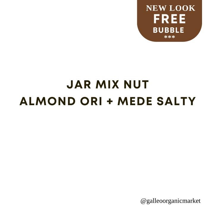 

Kacang Almond Panggang Kupas 500 gr / Roasted Almond Galleo - Mix Nut L