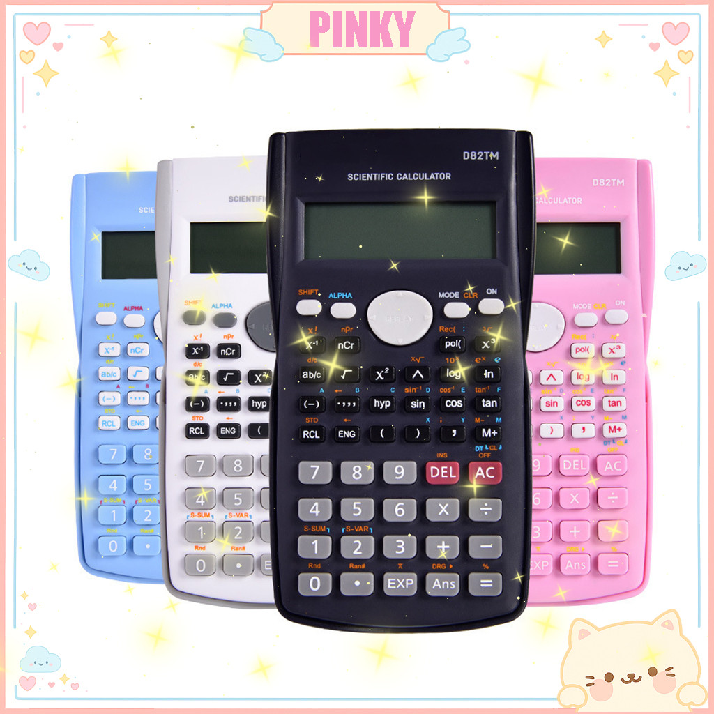 

KALKULATOR SCIENTIFIC 240 FUNCTION / KALKULATOR ILMIAH 12 DIGIT WARNA PASTEL