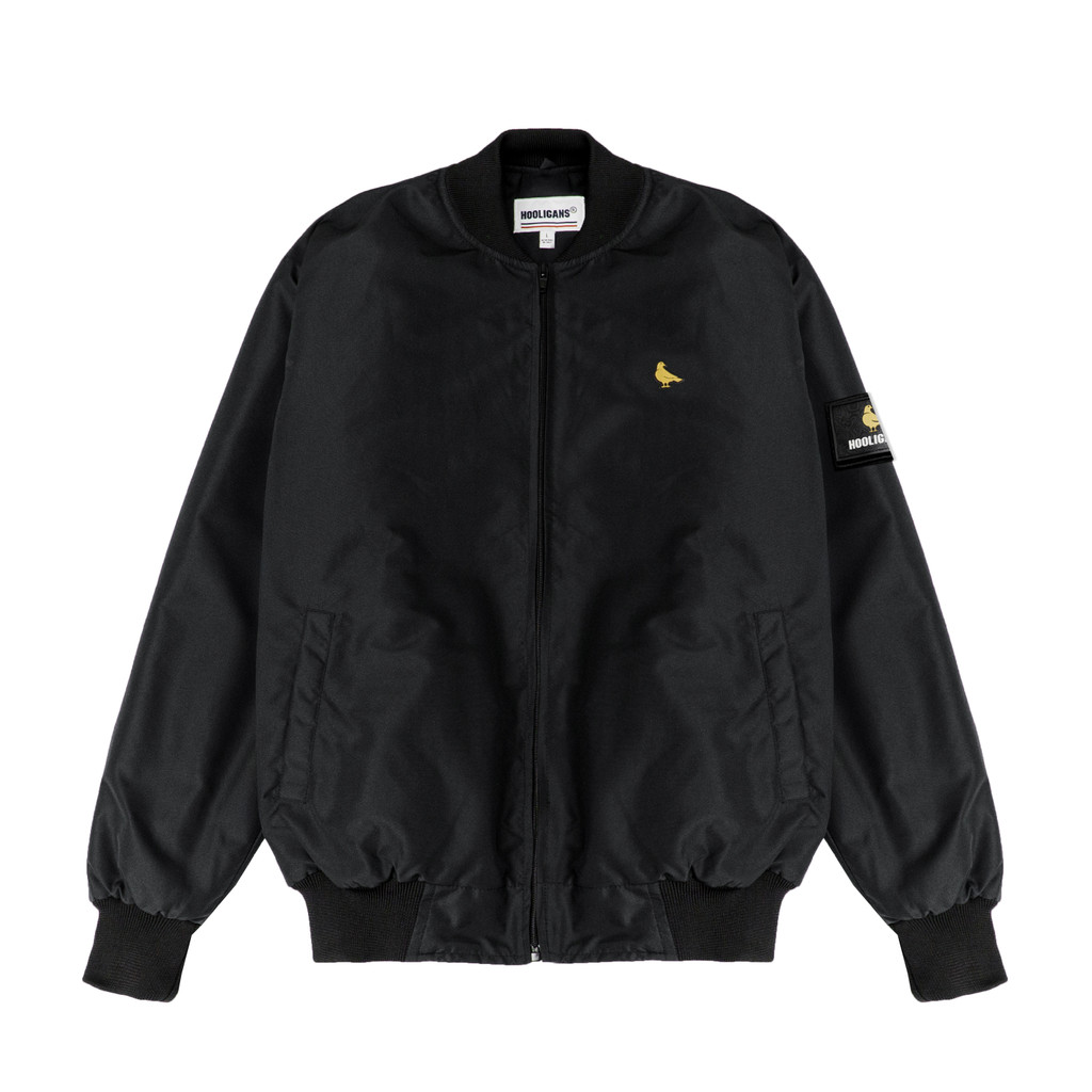 Hooligans Jacket Bomber Hugo Black
