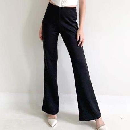 MUMPUNG PROMOSelena Highwaist Cutbry Pants / Celana Panjang Cutbry Wanita Pink / Celana Panjang Prem
