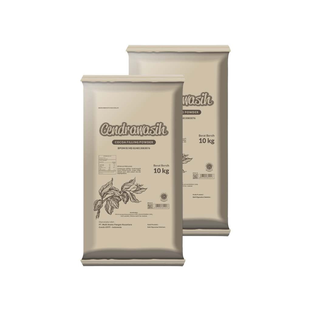 

Coklat Bubuk Manis CENDRAWASIH COCOA FILLING POWDER Cokelat Filling Powder Kemasan 10kg