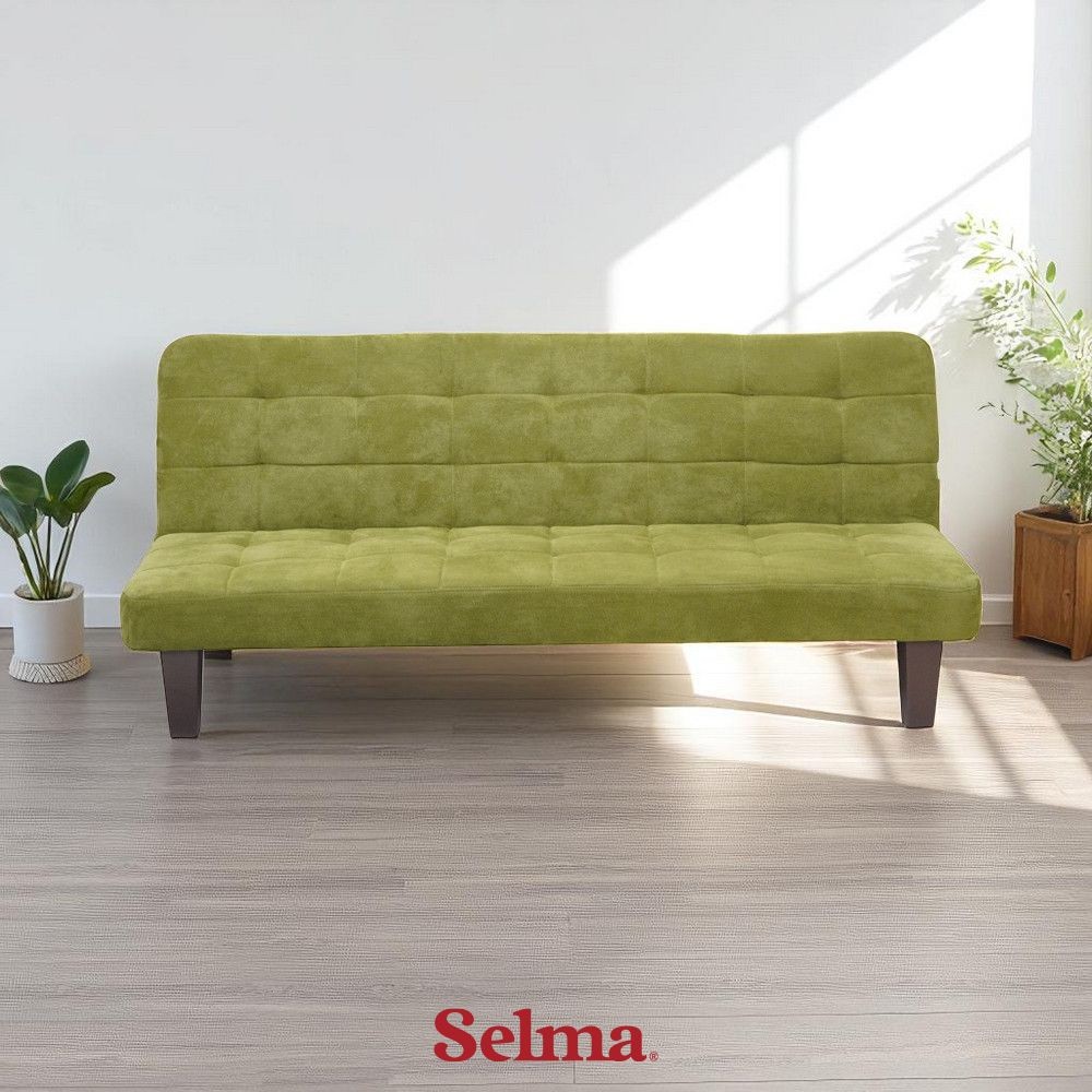 Selma Gwinston Sofa Bed Fabric - Hijau Sofa Lipat Tempat Tidur Lipat Sofa Minimalis Sofa Santai